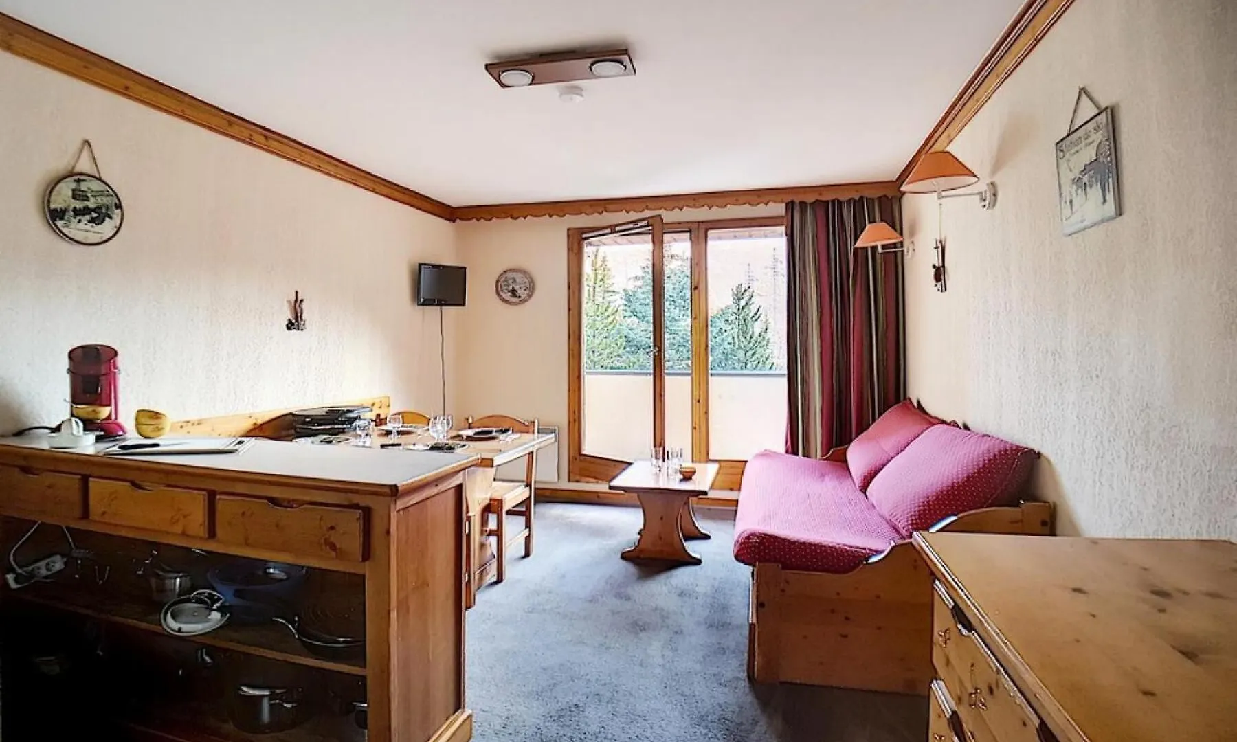 아파트 Residence Valmonts A - Appartement Classique - Depart Ski Aux Pieds - Balcon Mae-2364 Les Bruyères