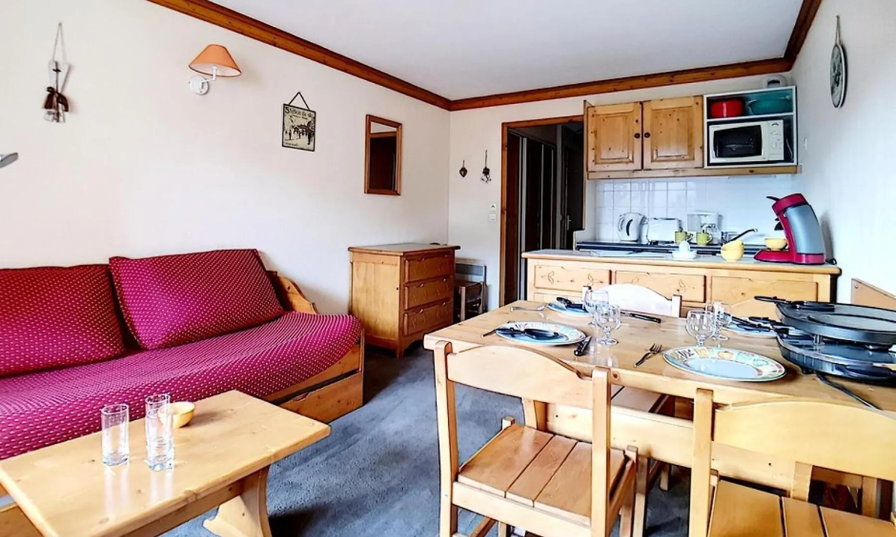 Residence Valmonts A - Appartement Classique - Depart Ski Aux Pieds - Balcon Mae-2364 Les Bruyères