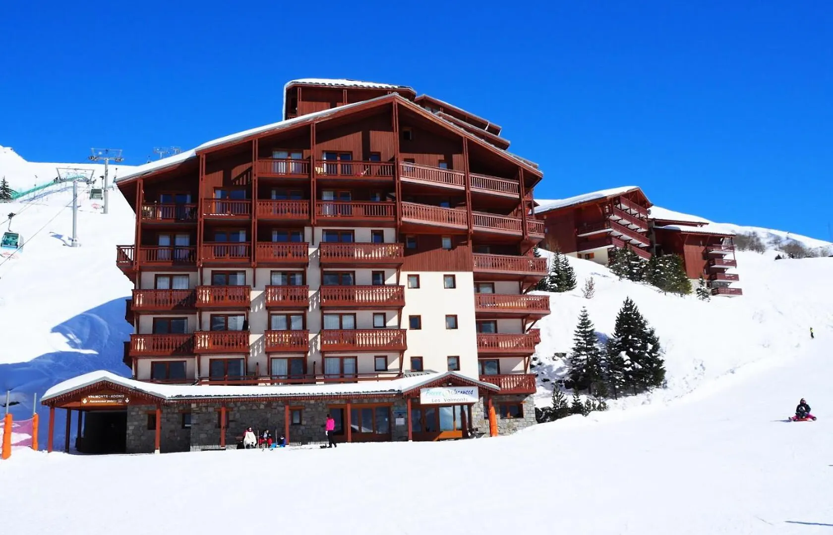 Residence Valmonts A - Appartement Classique - Depart Ski Aux Pieds - Balcon Mae-2364 Les Bruyères 아파트